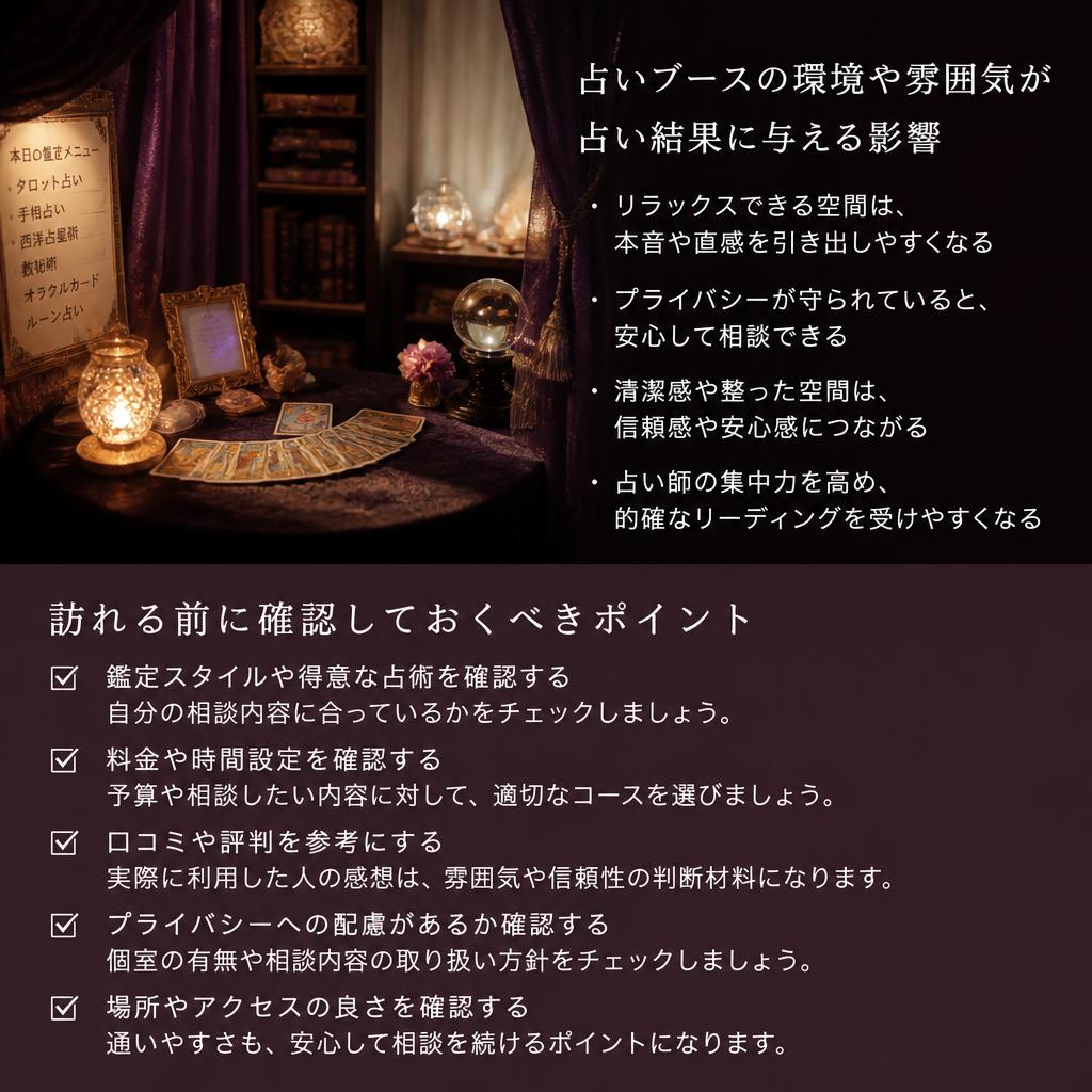 3. 環境と雰囲気をチェック！
