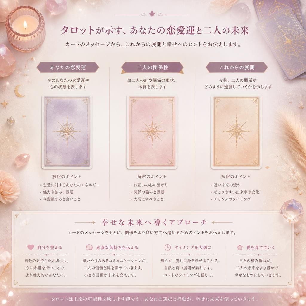 タロットが教えるあなたの恋愛運