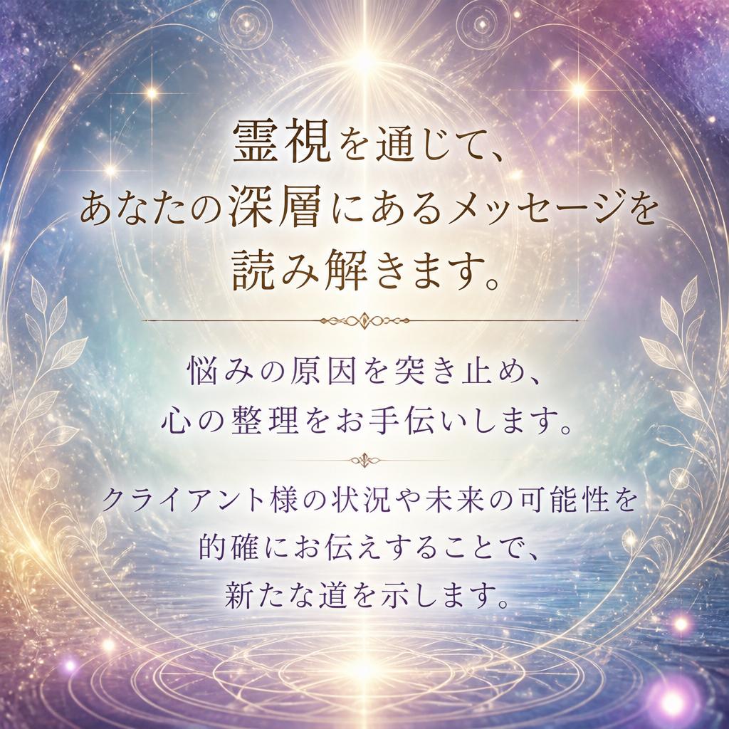 霊視による洞察の力