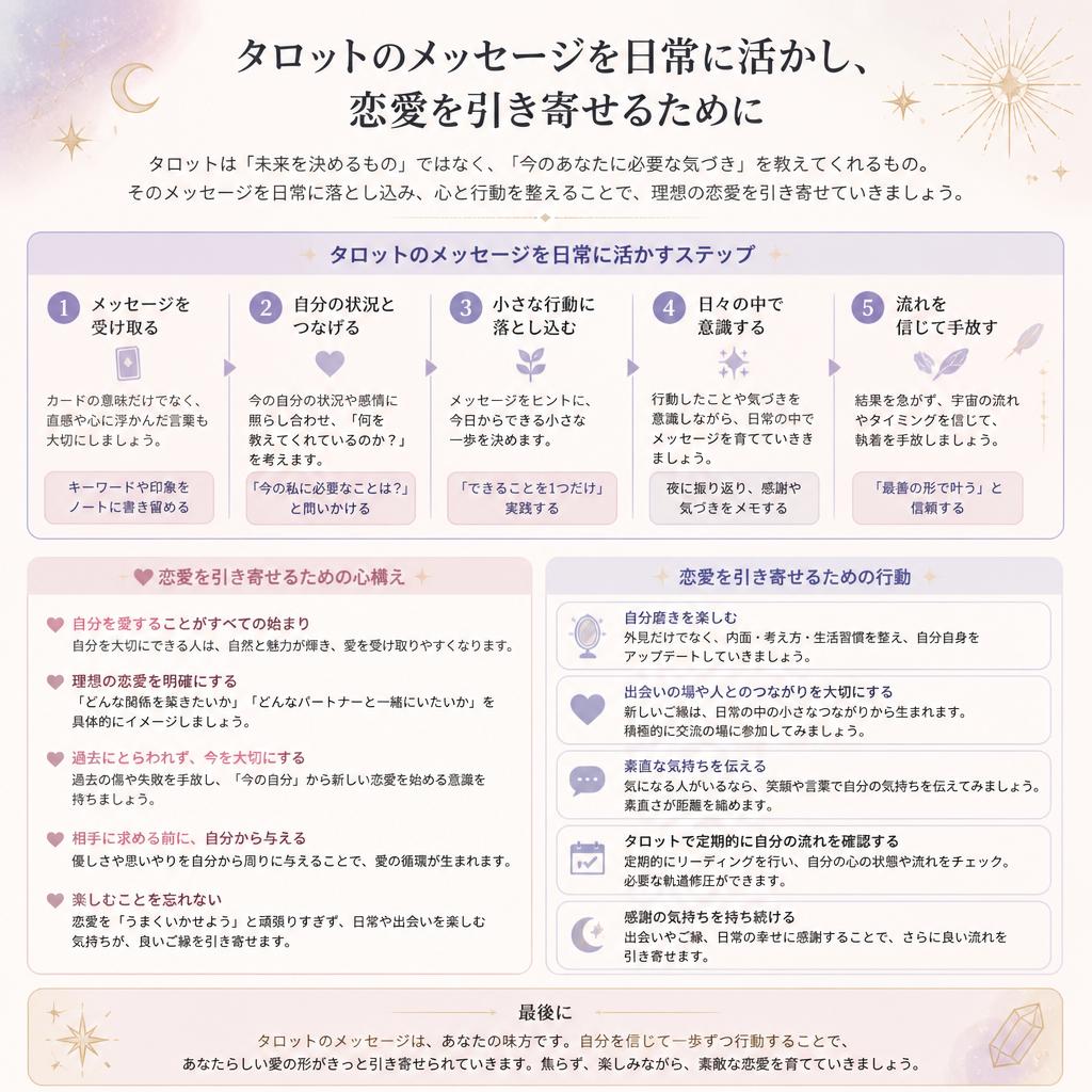 恋愛運を高めるための実践的なアドバイス