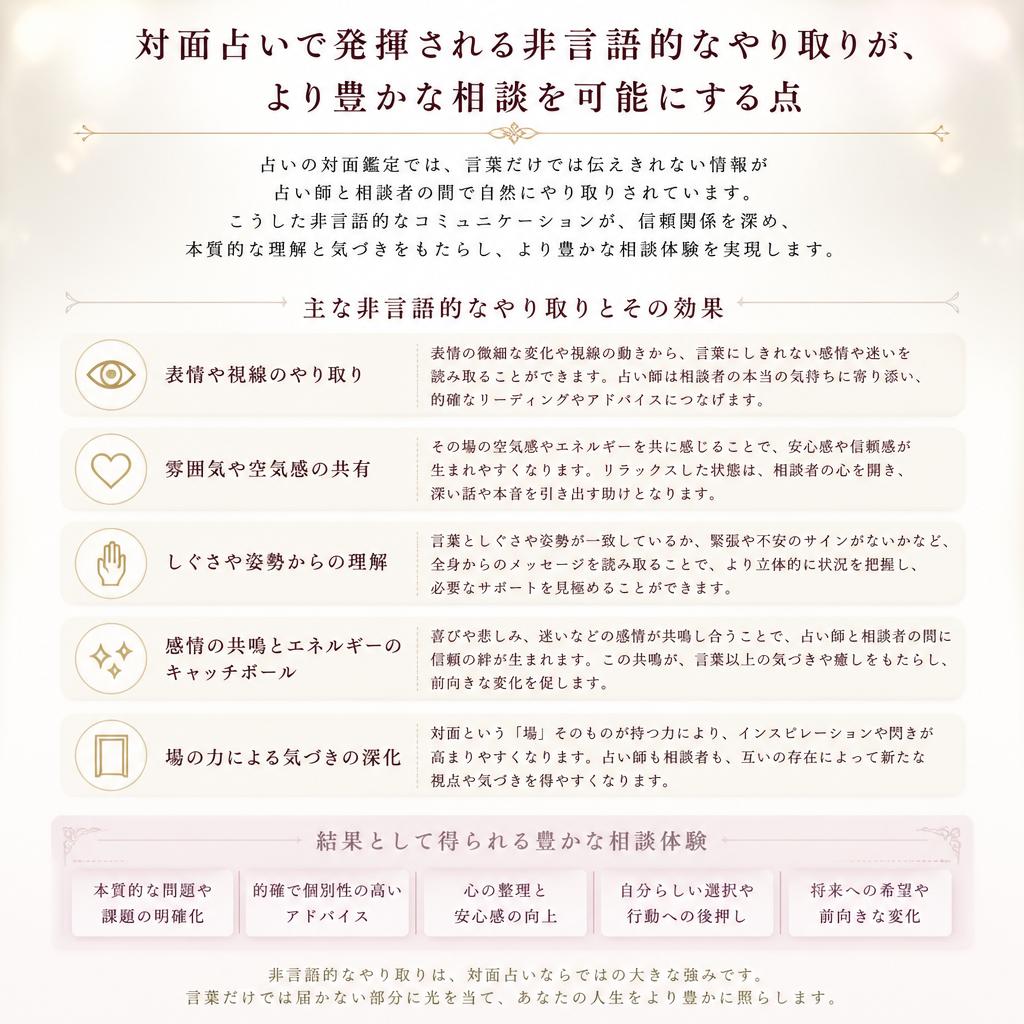 5. 非言語コミュニケーションの重要性