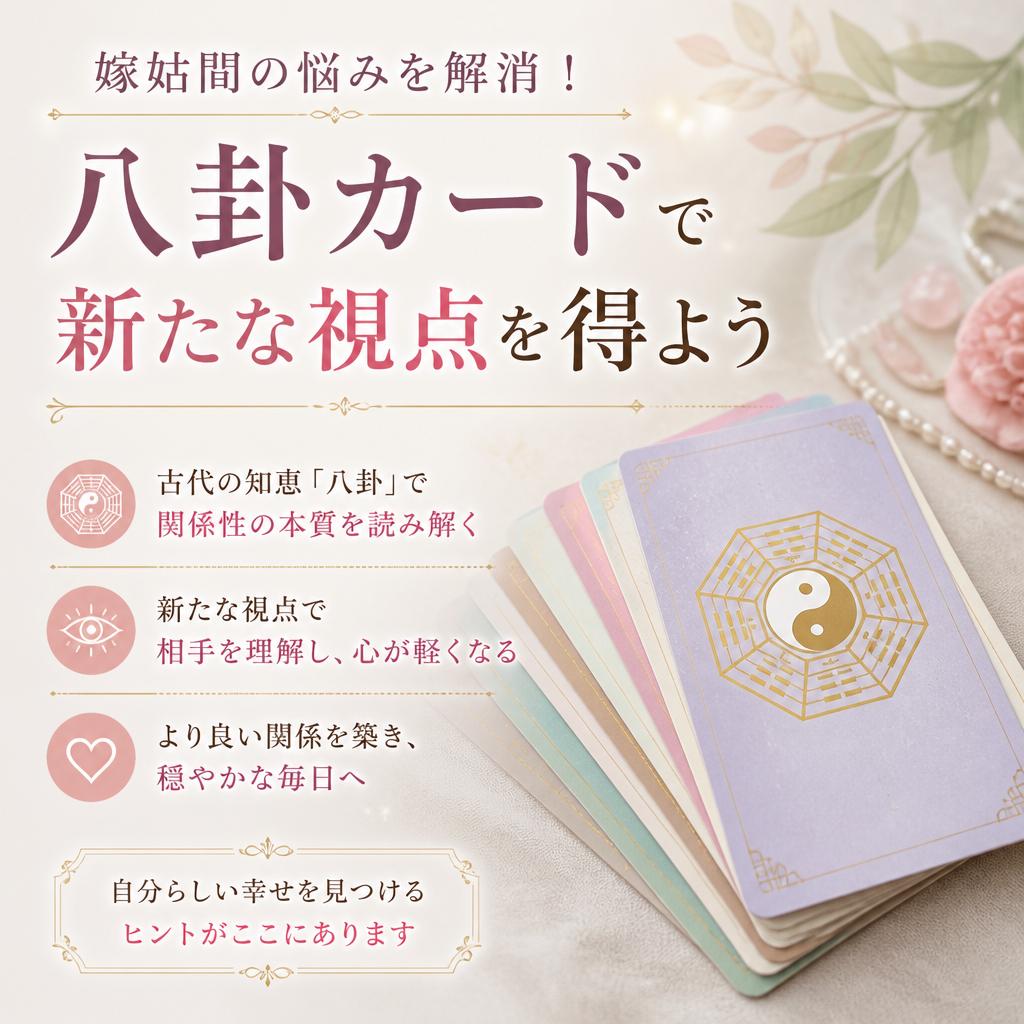 嫁姑間の悩みを解消！八卦カードで新たな視点を得よう
