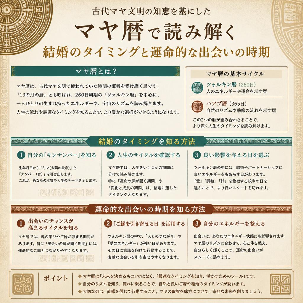 マヤ暦で読み解く運命