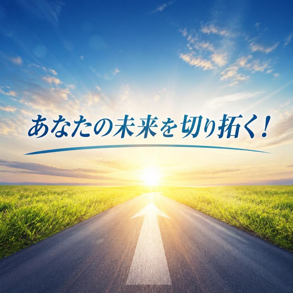 あなたの未来を切り拓く！