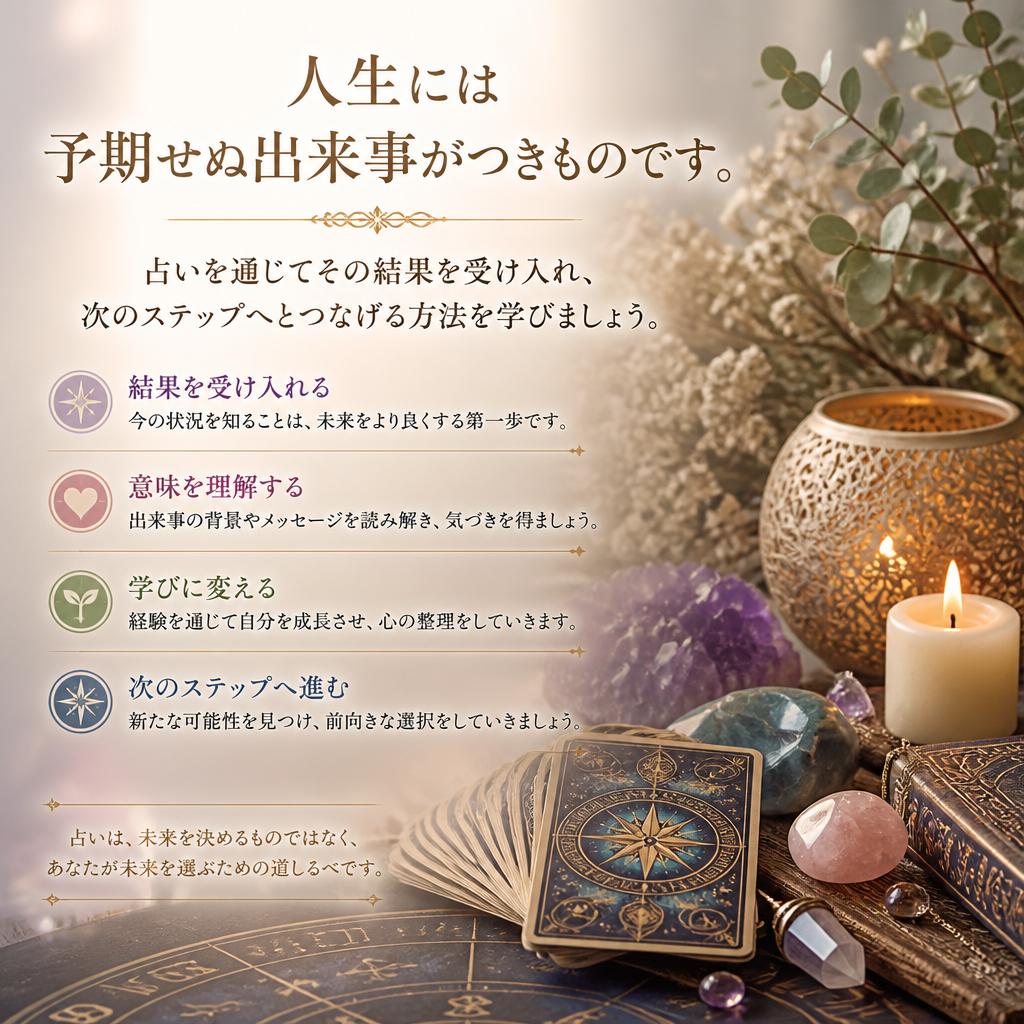 悪い結果の受け入れ方