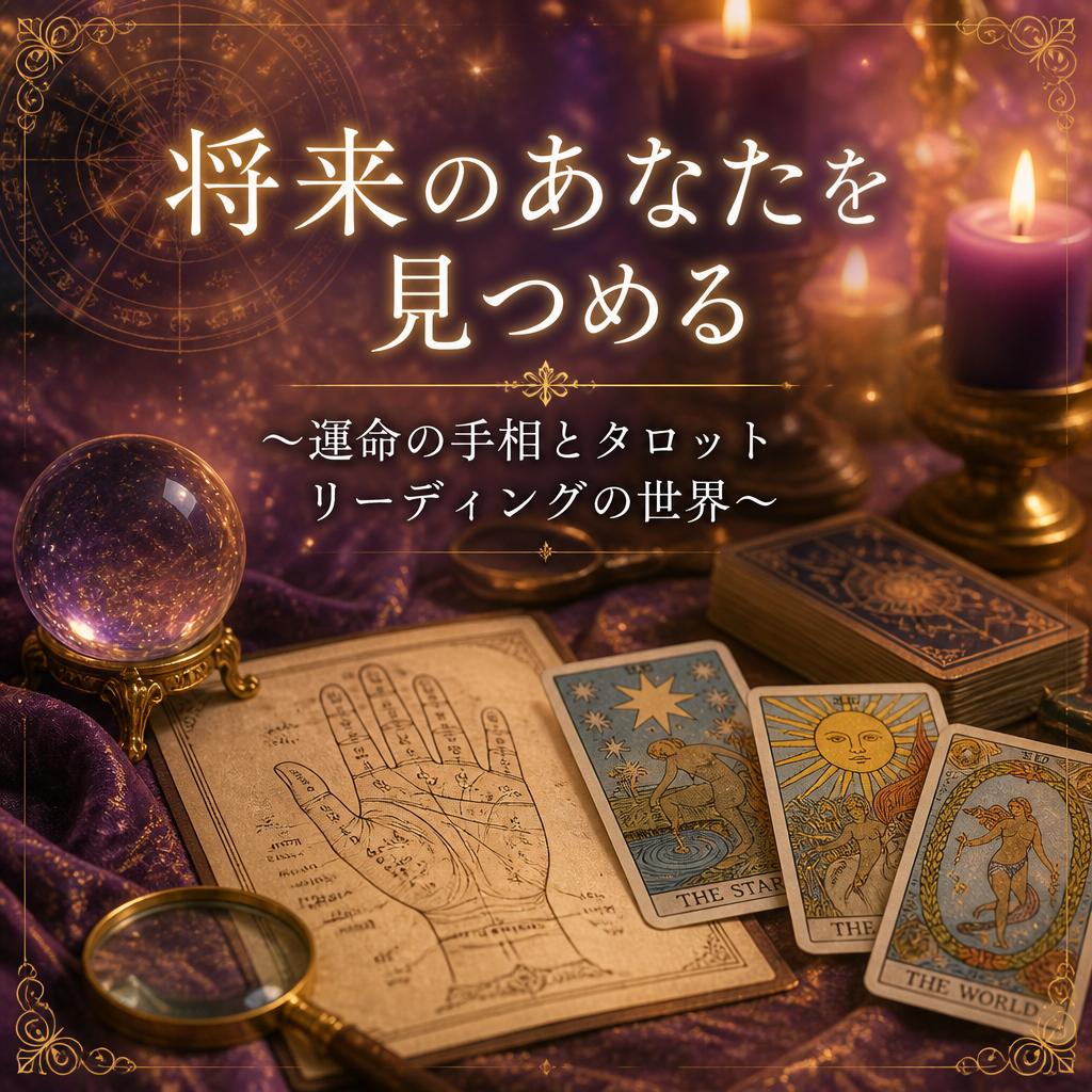 「将来のあなたを見つめる～運命の手相とタロットリーディングの世界～」