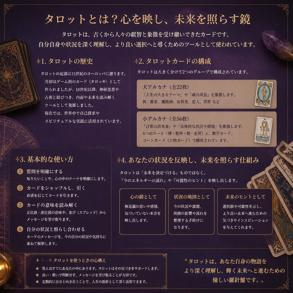 タロットリーディングの魅力