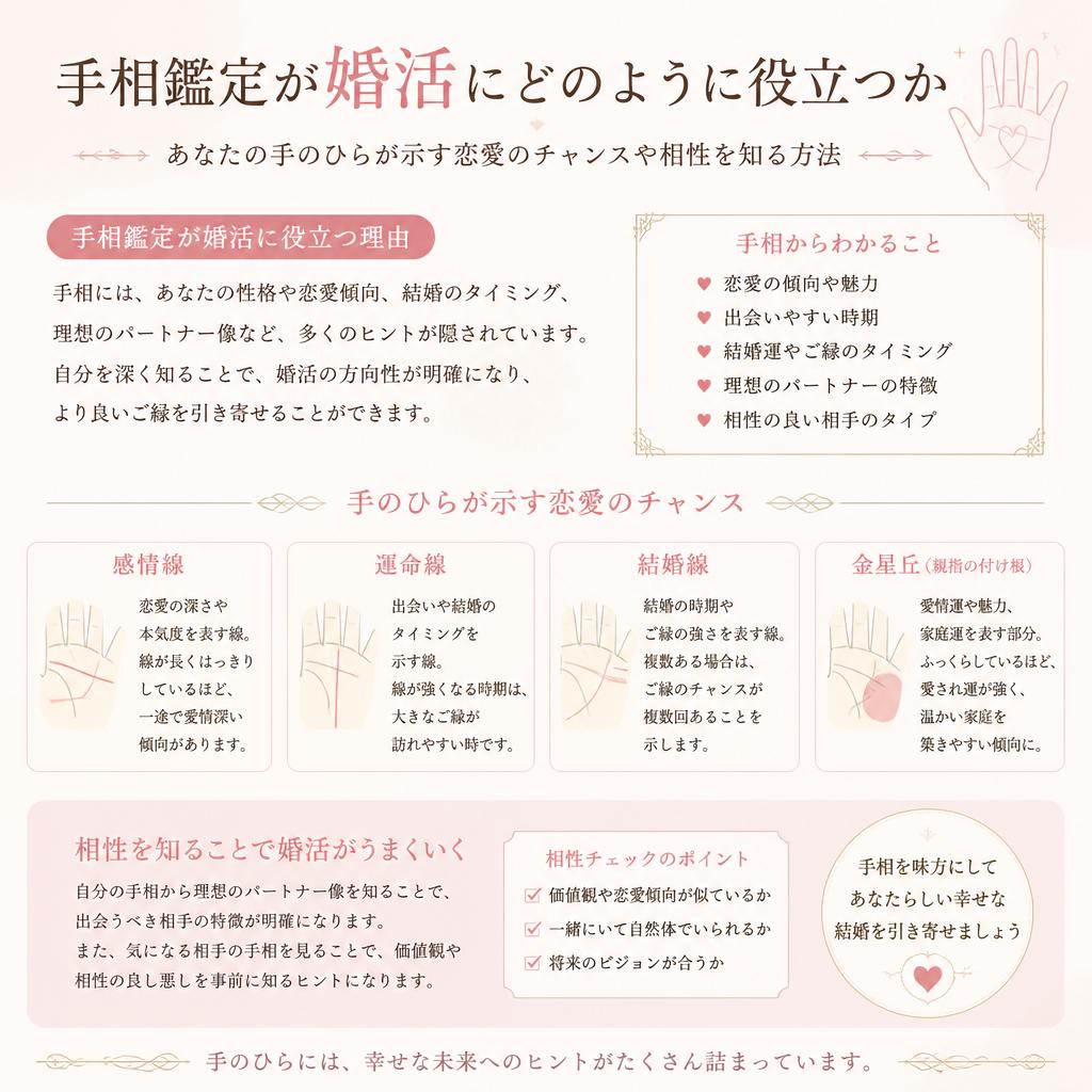 手相鑑定でわかるあなたの恋愛運