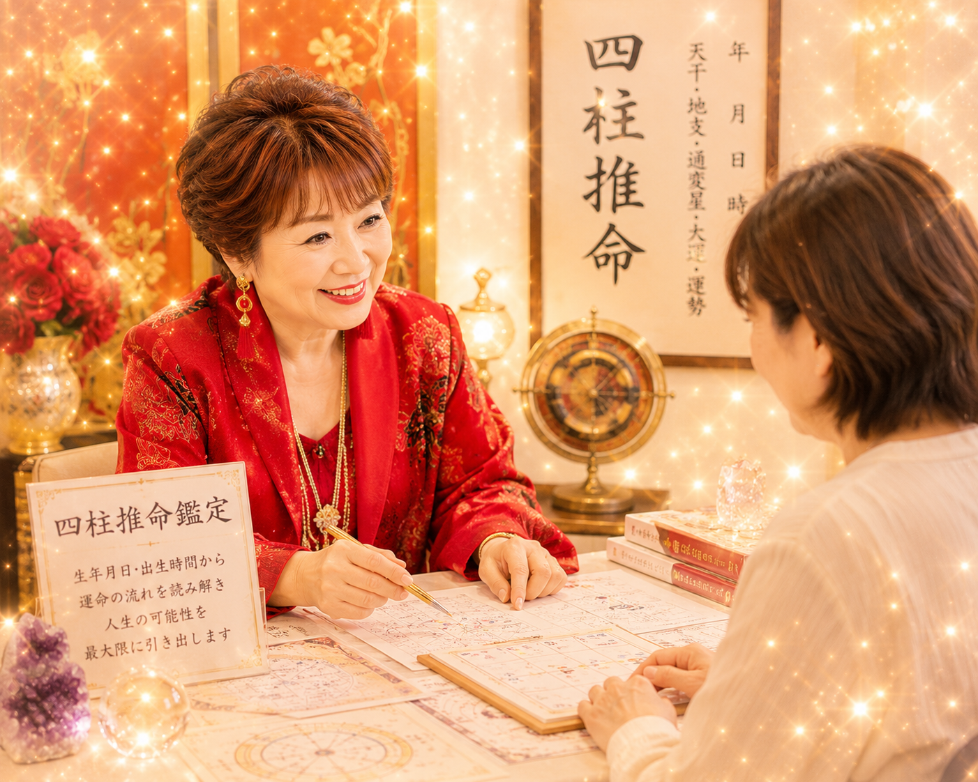 多彩な占術であなたの悩みに応じる