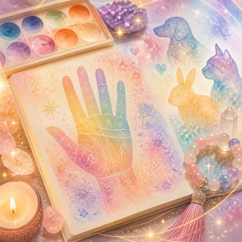 「お絵描き手相」と「ペットリーディング」であなただけの特別な鑑定体験を！